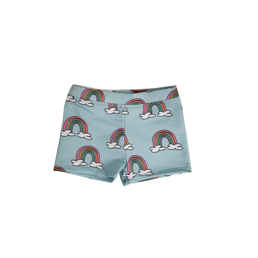 Hugo Loves Tiki Blue Rainbows Swim Shorts