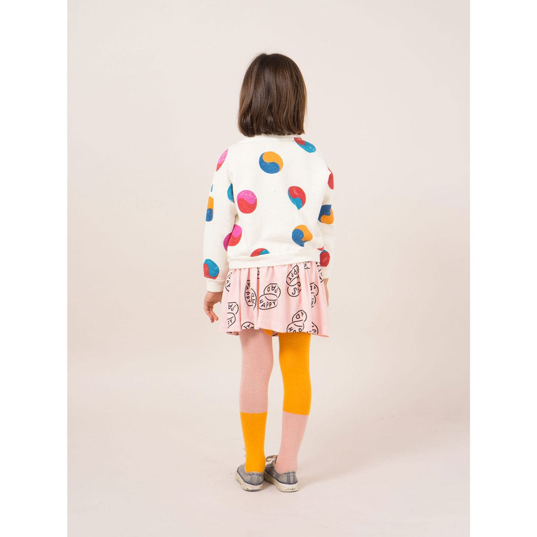 Bobo Choses accessories Bobo Choses Bicolor Pink and Yellow Tights