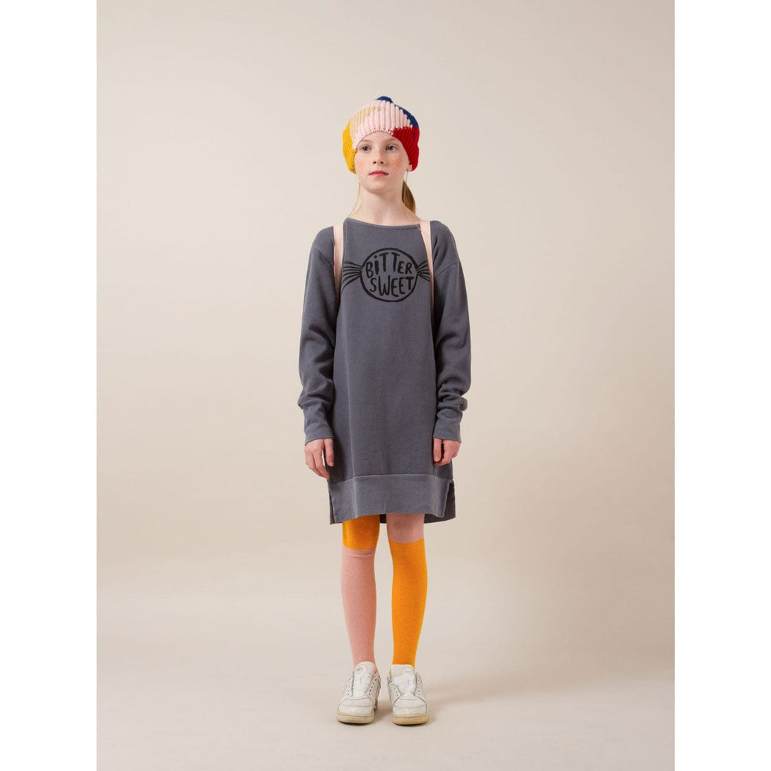 Bobo Choses accessories Bobo Choses Bicolor Pink and Yellow Tights