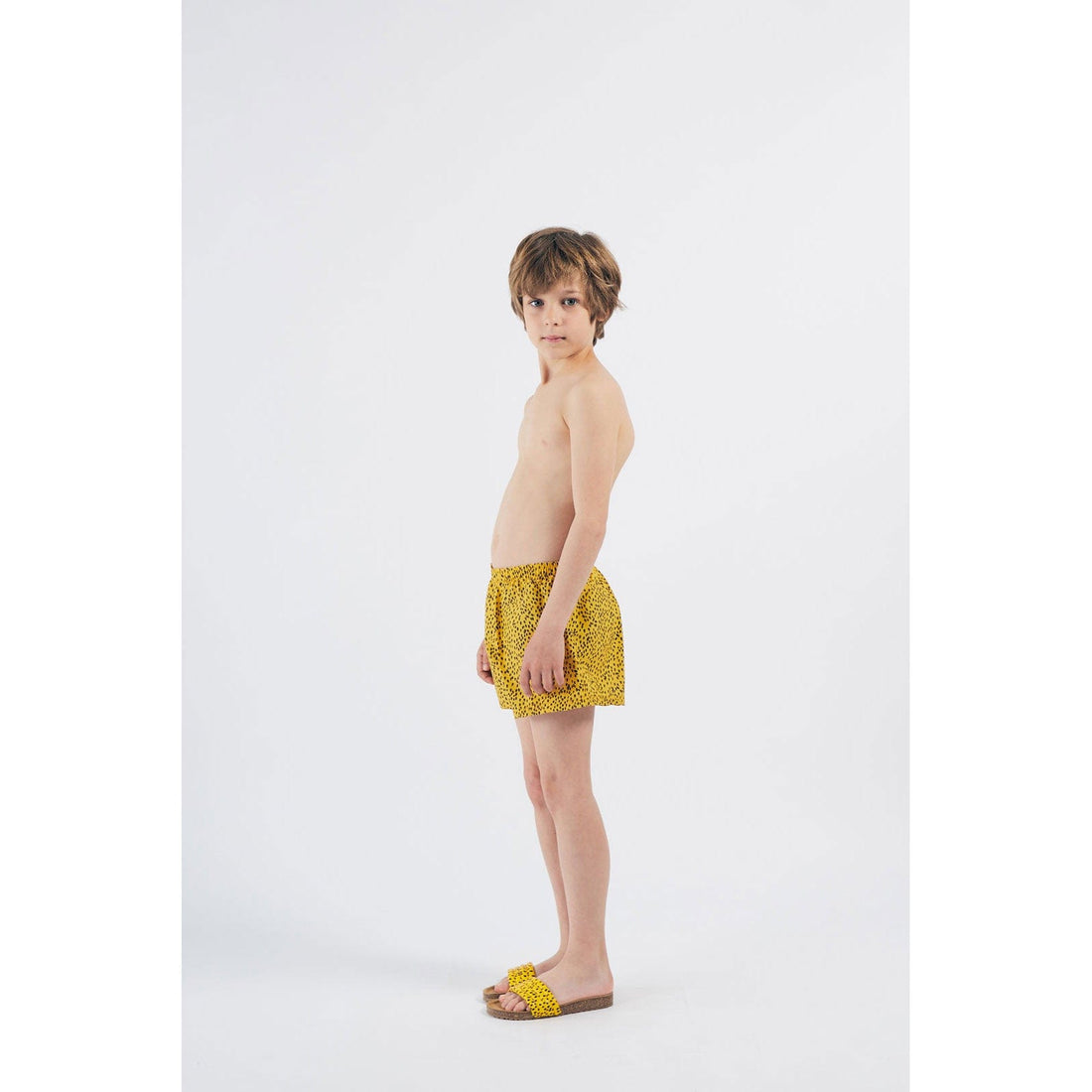 Bobo Choses swim Bobo Choses All Over Leopard Swim Shorts