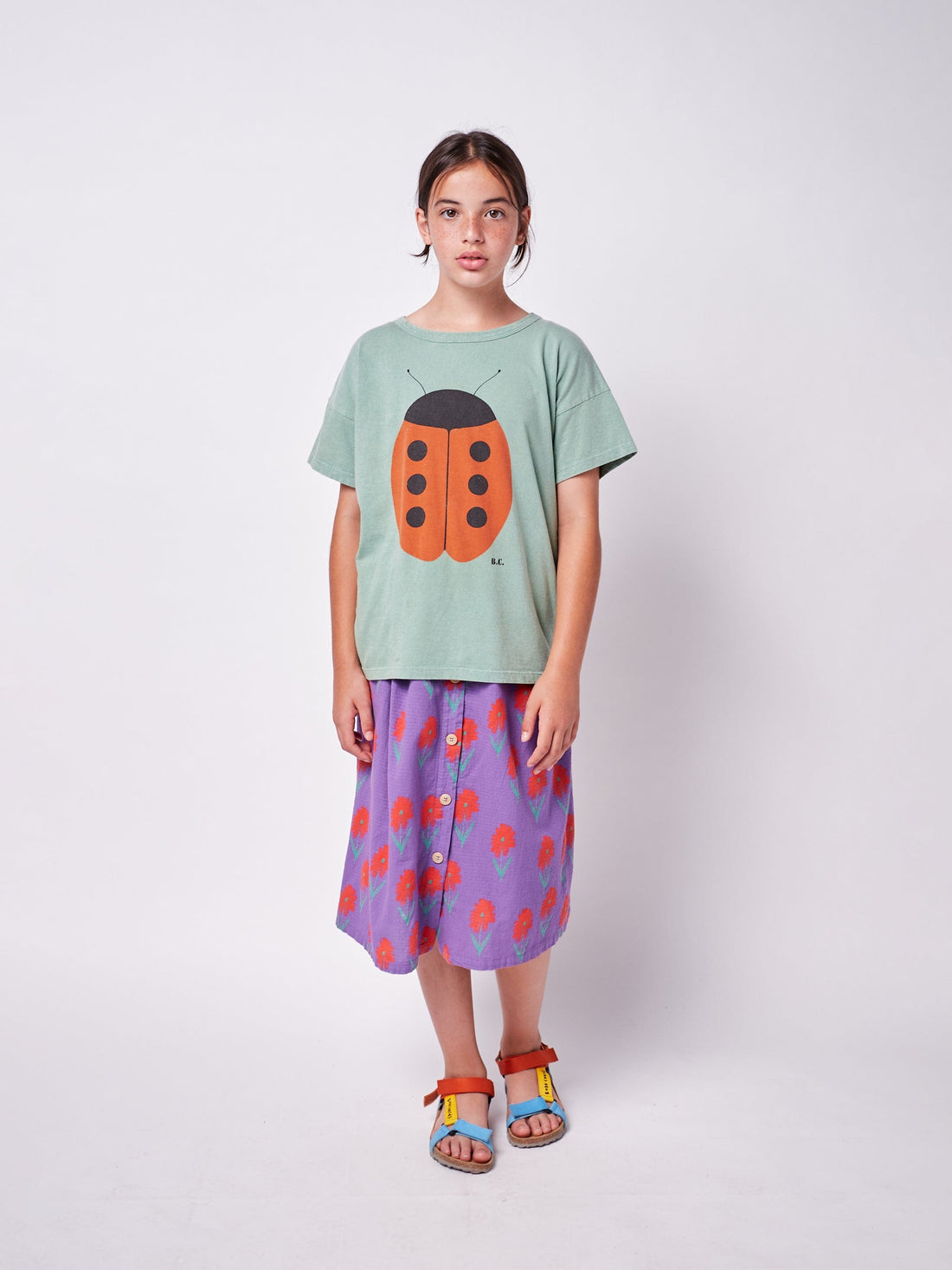 Bobo Choses tees Bobo Choses Ladybug Short Sleeve T-Shirt