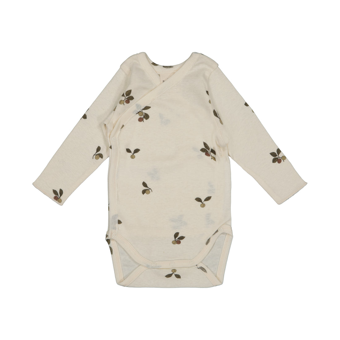 Studio Boheme Off White Plums Print Hoho Bodysuit