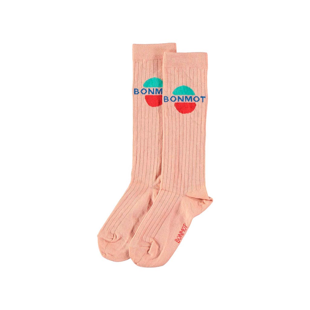 Bonmot accessories Bonmot Dusty Pink Lake Sun Socks
