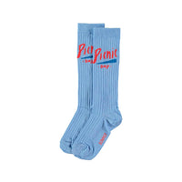 Bonmot accessories Bonmot Mid Blue Picnic Socks