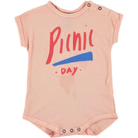 Bonmot bodysuits Bonmot Dusty Pink Picnic Day Bodysuit