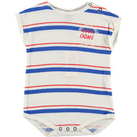 Bonmot bodysuits Bonmot Ivory Stripes Well Done Bodysuit