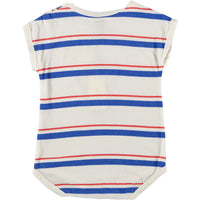 Bonmot bodysuits Bonmot Ivory Stripes Well Done Bodysuit