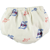 Bonmot bottoms Bonmot Ivory Hello Mule Bloomer