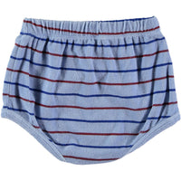 Bonmot bottoms Bonmot Mid Blue Stripes Terry Culotte