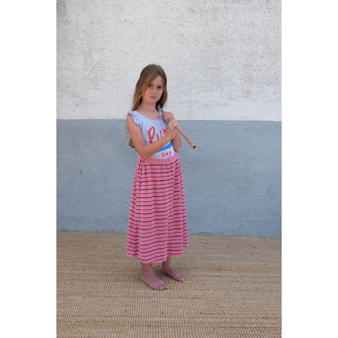 Bonmot bottoms Bonmot Rose Tipi Sun Terry Skirt