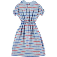 Bonmot dresses Bonmot Light Blue Stripes Long Dress