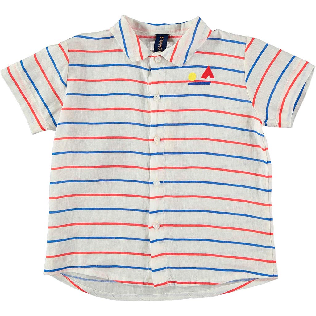 Bonmot shirts Bonmot Ivory Stripe Shirt