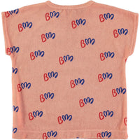 Bonmot tees Bonmot Dusty Pink BM Terry T-Shirt