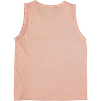 Bonmot tees Bonmot Dusty Pink Sun Lake Mirror Tank