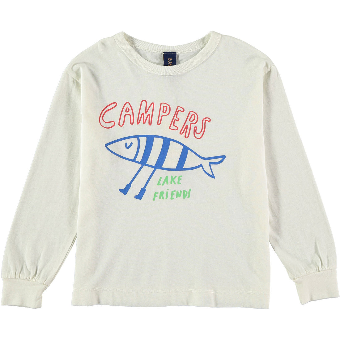 Bonmot tees Bonmot Ivory Campers Long Sleeve T-Shirt