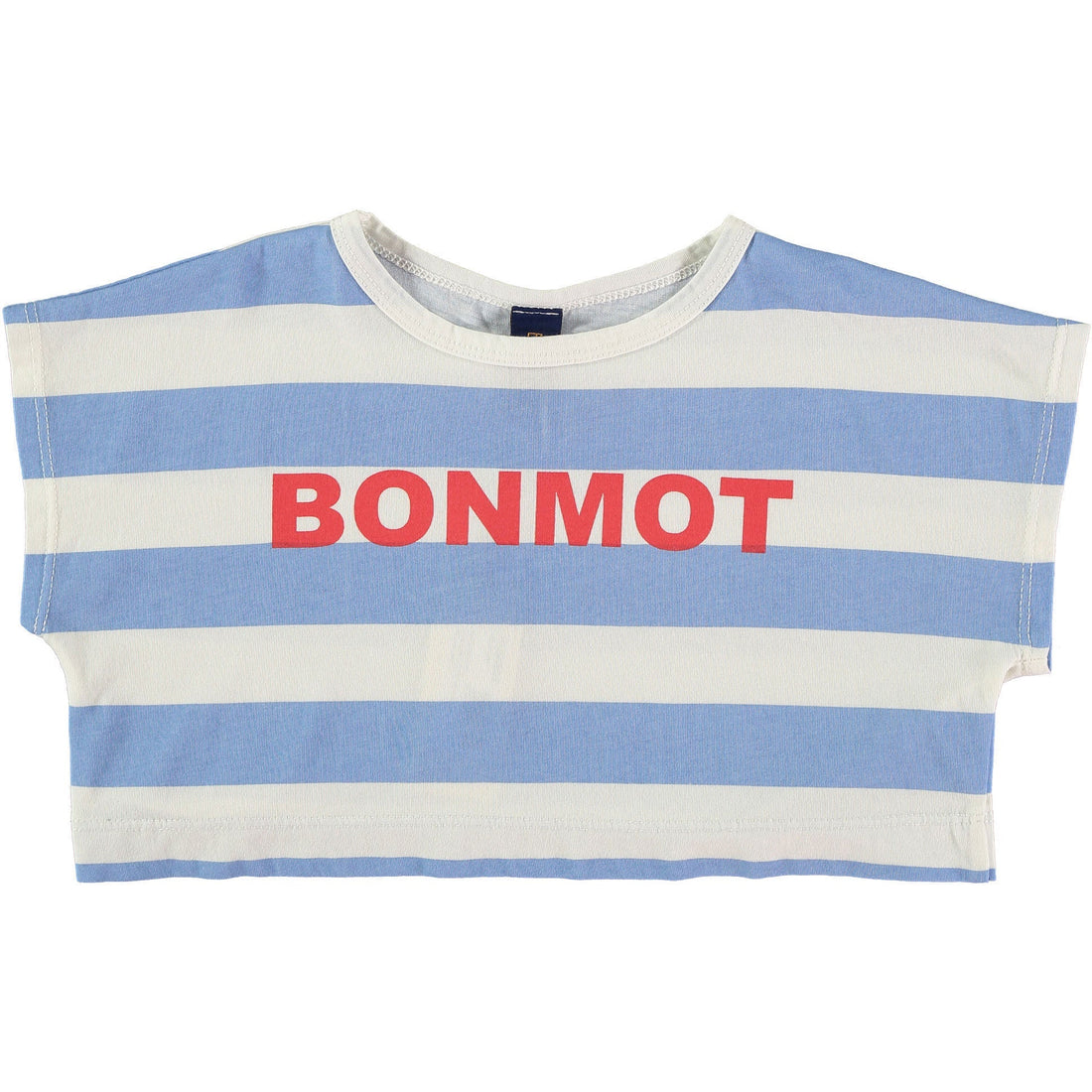 Bonmot tees Bonmot Ivory Summer Cropped T-Shirt