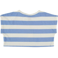 Bonmot tees Bonmot Ivory Summer Cropped T-Shirt