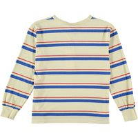Bonmot tees Bonmot Melow Yellow Stripes Long Sleeve T-Shirt