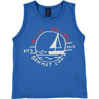 Bonmot tees Bonmot Sea Blue Lake Tank