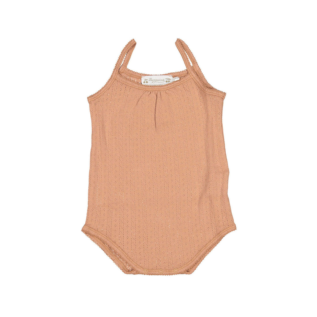 Bonpoint bodysuits Bonpoint Hot Pink Scrunch Bodysuit