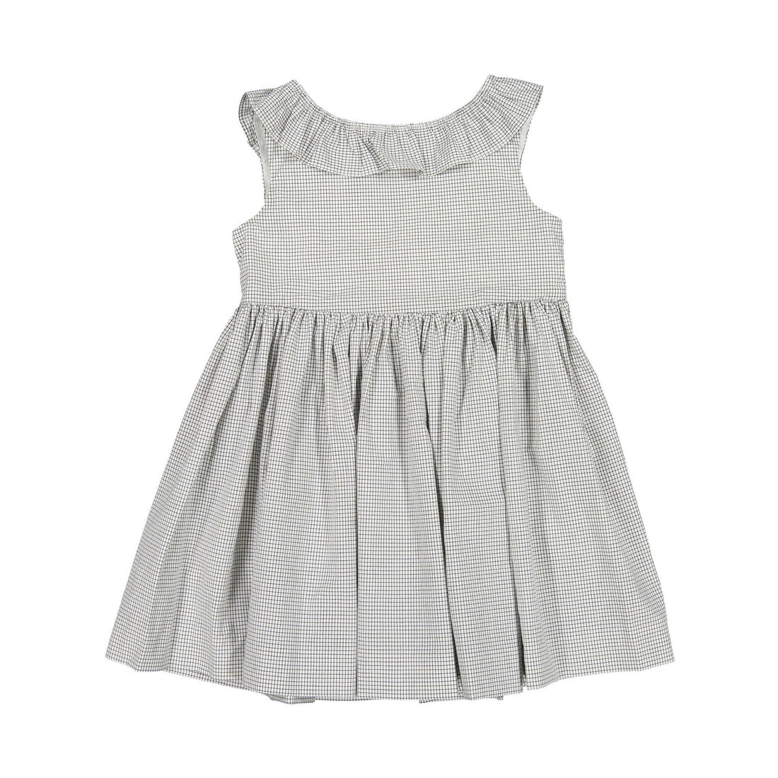 Bonpoint dresses Bonpoint Ecru Check Allison Dress