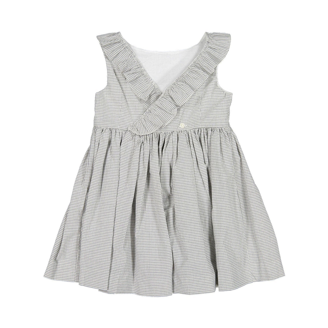 Bonpoint dresses Bonpoint Ecru Check Allison Dress