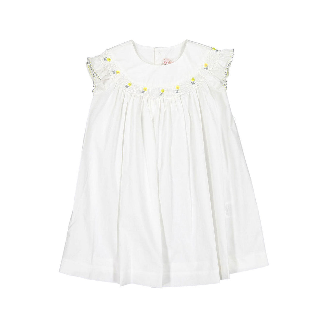 Bonpoint dresses Bonpoint White Embroidered Amantine Baby Dress
