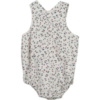 Bonpoint Rompers and Bodysuits Bonpoint Ecru Short Bubble Romper
