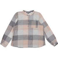 Bonpoint shirts Bonpoint Nude Plaid Artiste Tunic