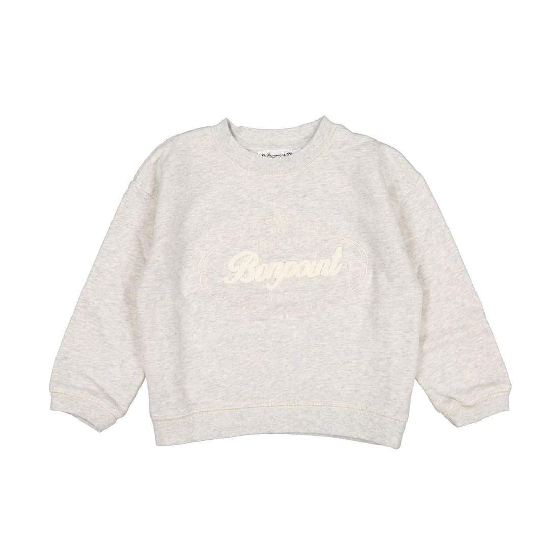 Bonpoint sweatshirts Bonpoint Grey Logo Sweatshirt