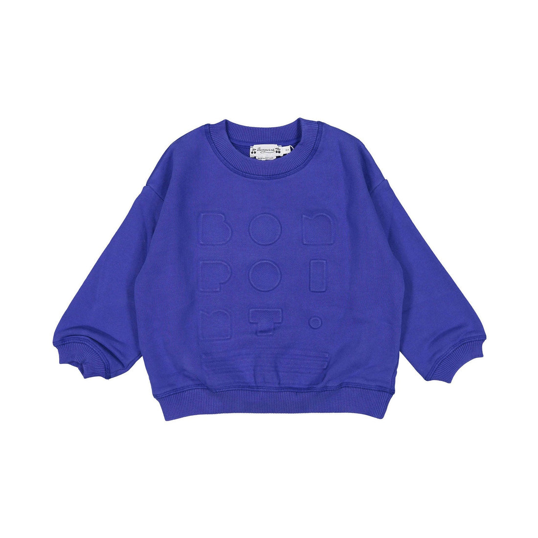 Bonpoint sweatshirts Bonpoint Oversea Blue Tonino Sweatshirt