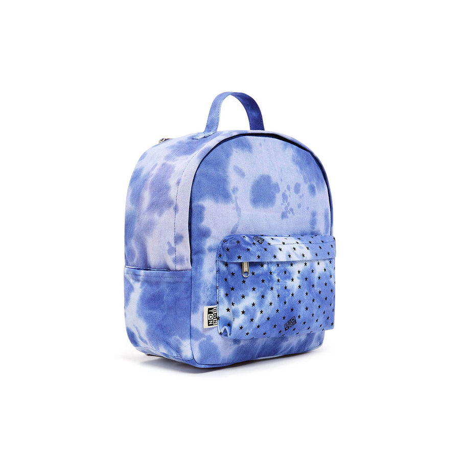 Bonton accessories OS Bonton Blue Tie Dye Logo Backpack