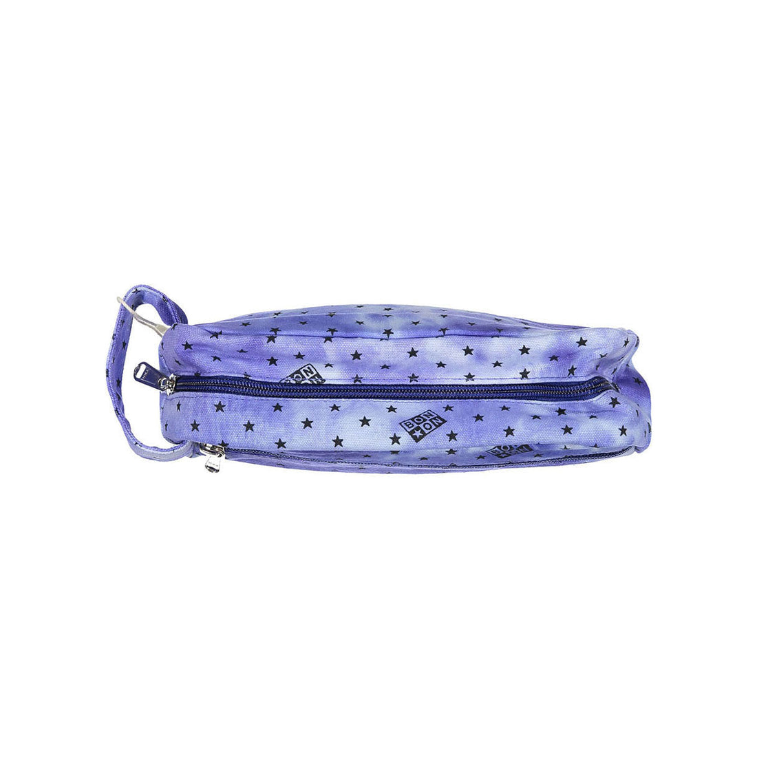 Bonton accessories OS Bonton Blue Tie Dye Logo Pouch