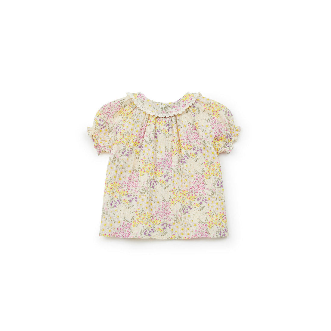 Bonton blouses Bonton Prairie Floral Aria Baby Blouse