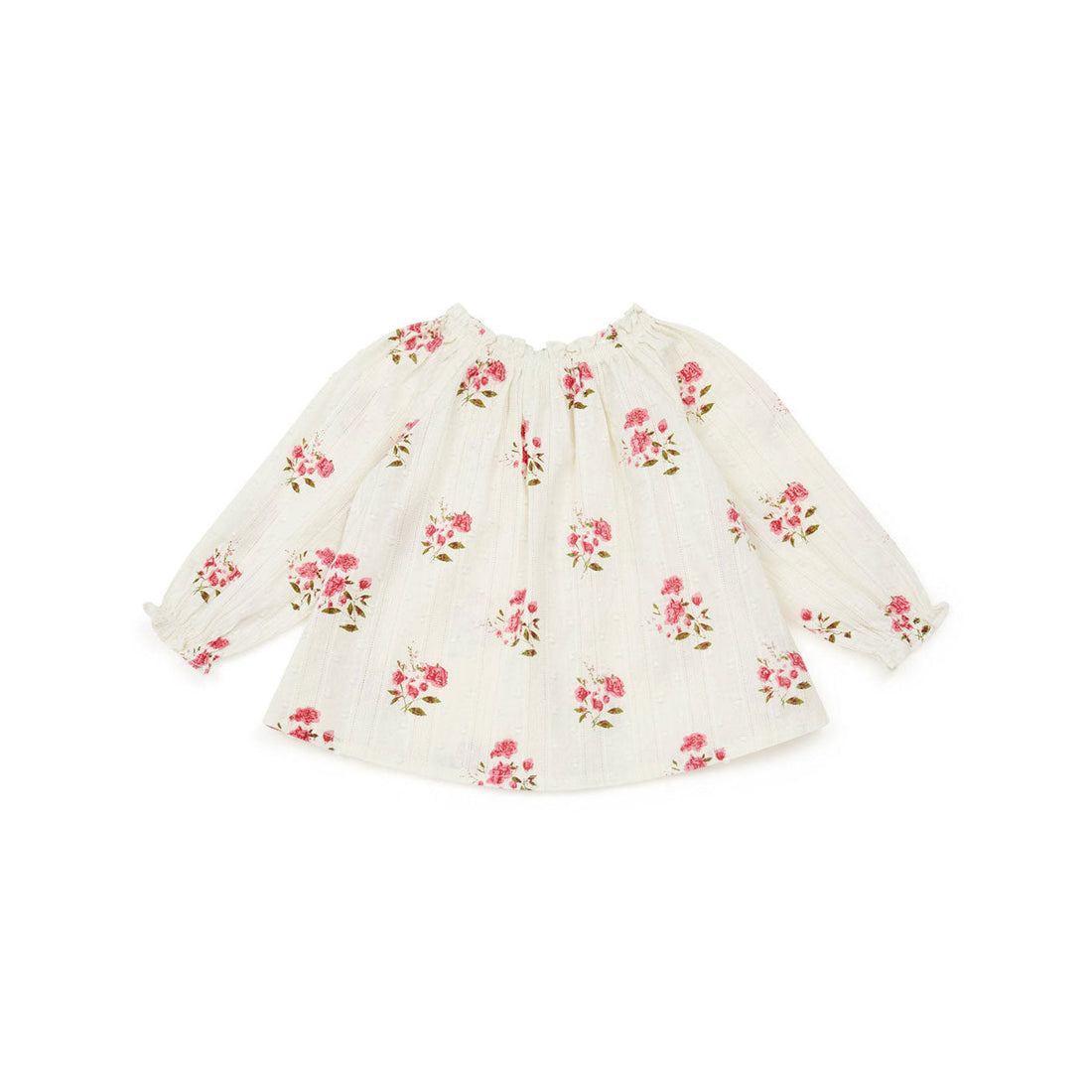 Bonton blouses Bonton Wild Roses Reina Baby Blouse