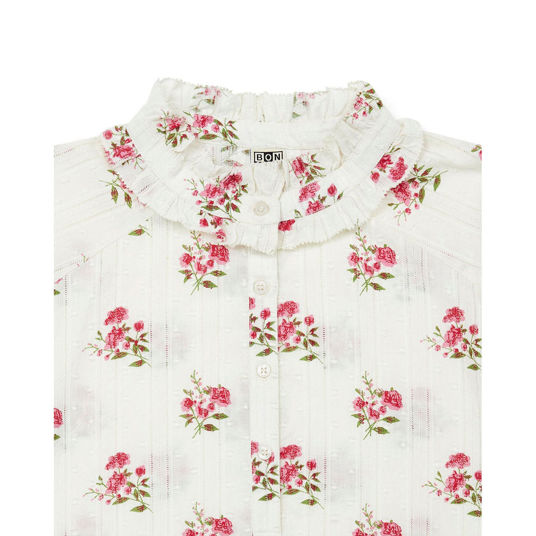 Bonton blouses Bonton Wild Roses Womens Blouse