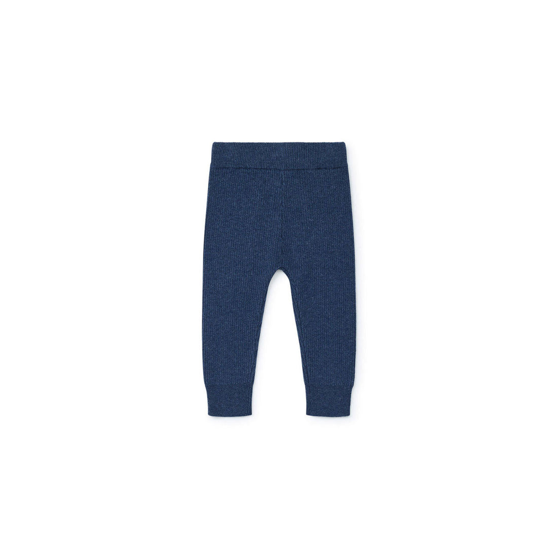 Bonton bottoms Bonton Blue Knit Baby Leggings