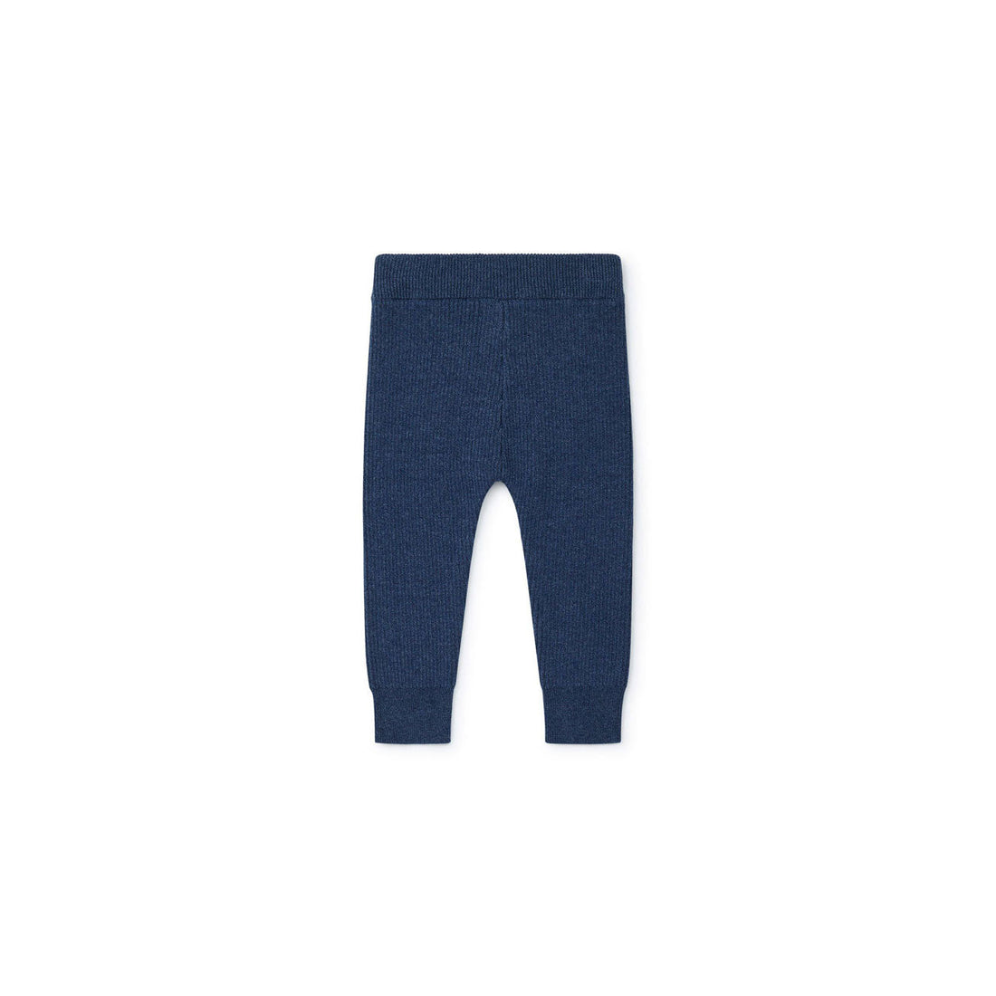 Bonton bottoms Bonton Blue Knit Baby Leggings