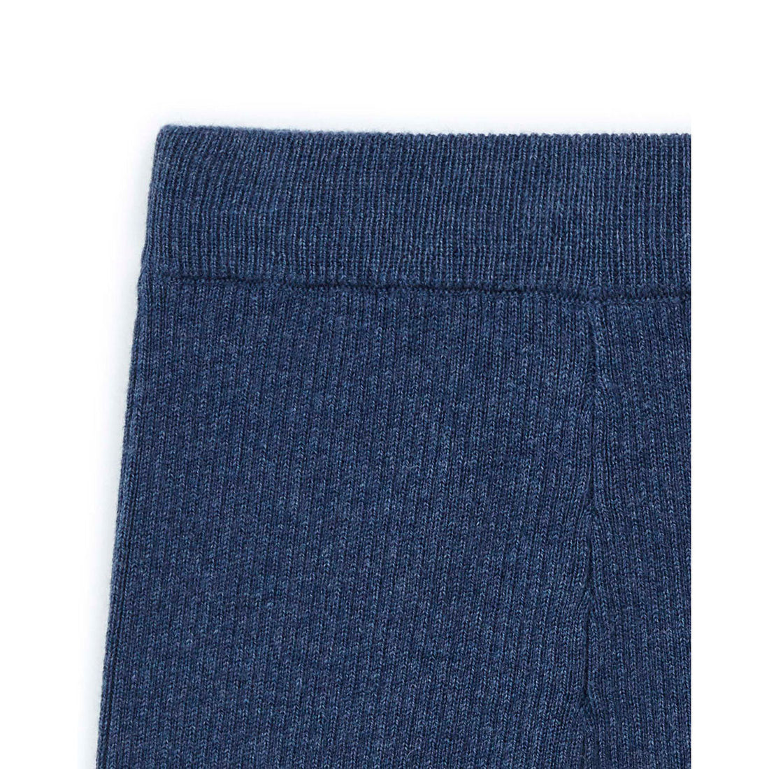 Bonton bottoms Bonton Blue Knit Baby Leggings