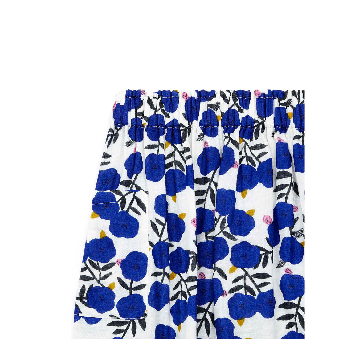 Bonton bottoms Bonton Coco Floral Ruche Skirt