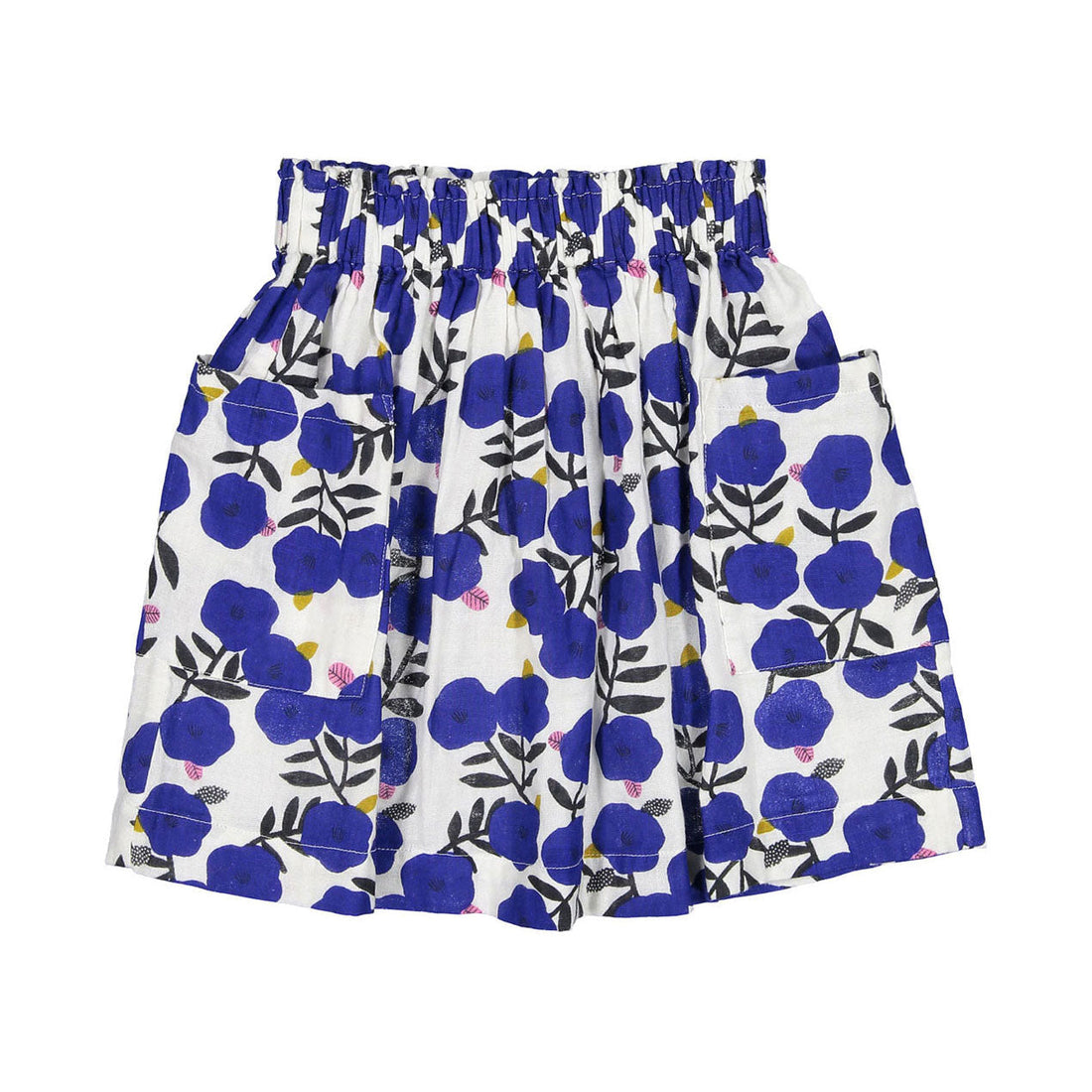 Bonton bottoms Bonton Coco Floral Ruche Skirt