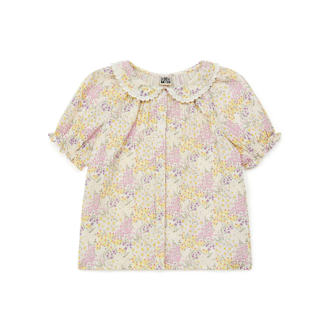 Bonton bottoms Bonton Prairie Floral Aida Blouse