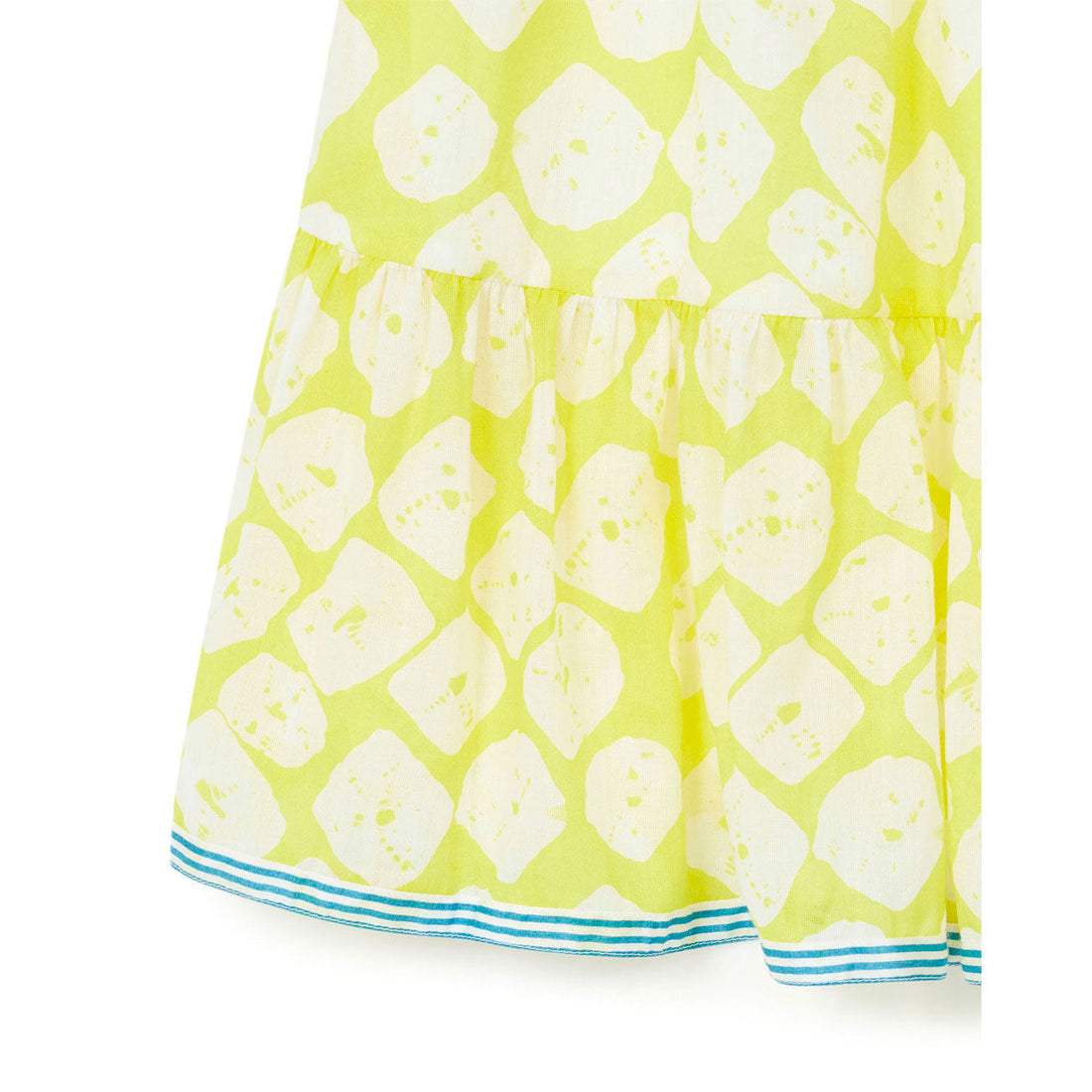 Bonton bottoms Bonton Yellow Print Maxi Skirt