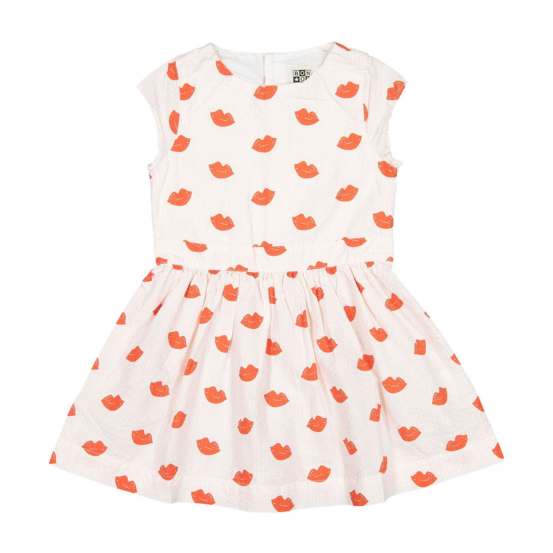 Bonton dresses Bonton Kisses Print Etoile Dress