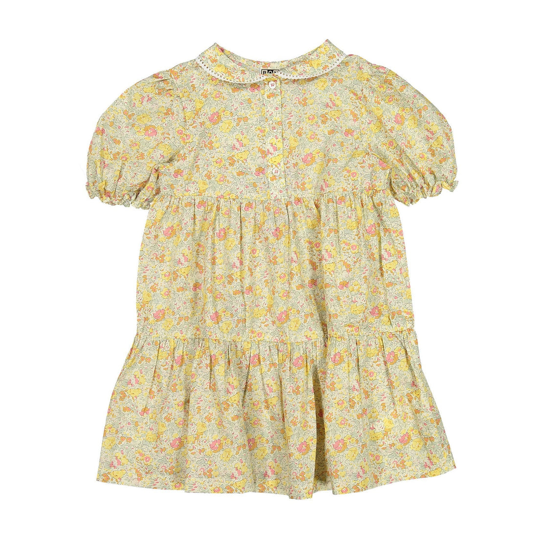 Bonton dresses Bonton Orange Liberty Enora Dress