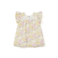 Bonton dresses Bonton Prairie Floral Baby Dress