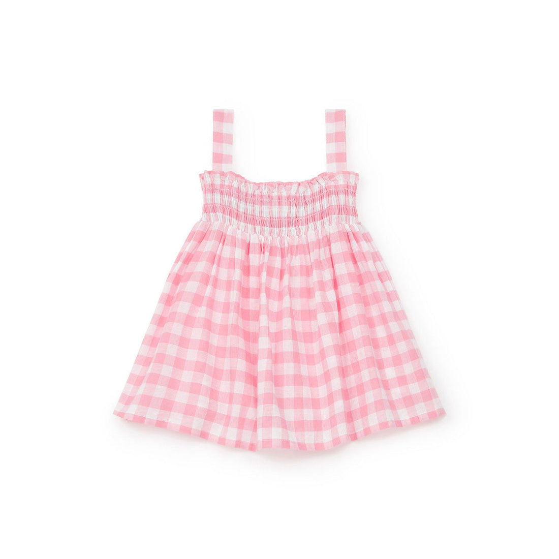 Bonton dresses Bonton Rose Vichy Abigail Baby Dress