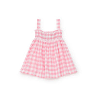 Bonton dresses Bonton Rose Vichy Abigail Baby Dress