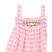 Bonton dresses Bonton Rose Vichy Abigail Baby Dress