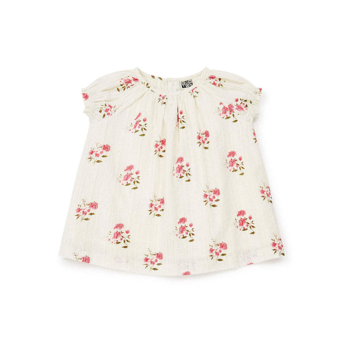 Bonton dresses Bonton Wild Roses Baby Dress